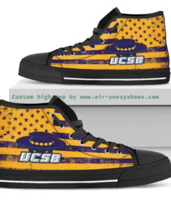 NCAA UC Santa Barbara Gauchos High Top Shoes