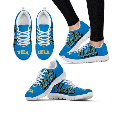 NCAA UCLA Bruins Breathable Running Shoes AYZSNK214