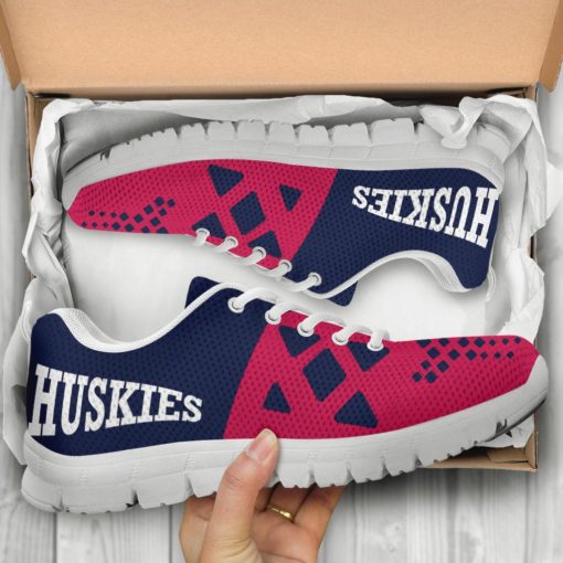 NCAA UConn Huskies Breathable Running Shoes – Sneakers AYZSNK214