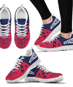 NCAA UConn Huskies Breathable Running Shoes - Sneakers AYZSNK214