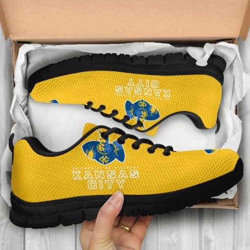 NCAA UMKC Kangaroos Breathable Running Shoes - Sneakers