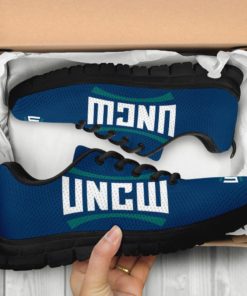 NCAA UNC Wilmington Seahawks Breathable Running Shoes