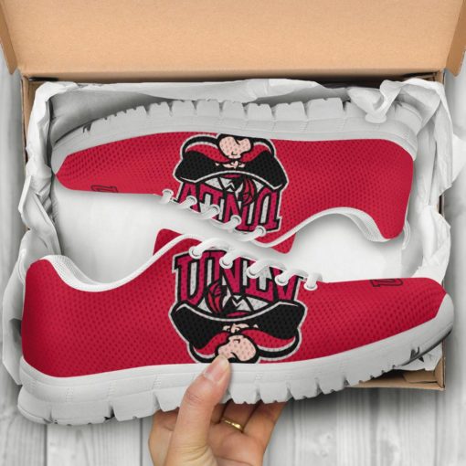 NCAA UNLV Rebels Breathable Running Shoes - Sneakers