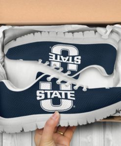 NCAA Utah State Aggies Breathable Running Shoes
