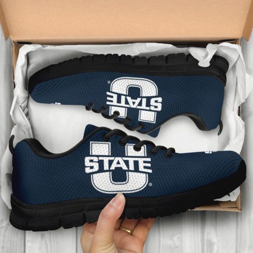 NCAA Utah State Aggies Breathable Running Shoes