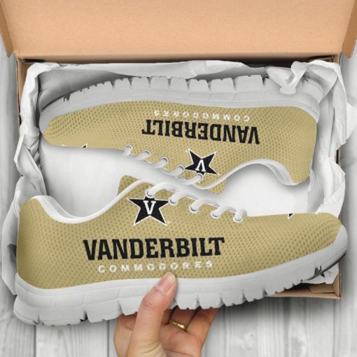 NCAA Vanderbilt Commodores Breathable Running Shoes
