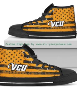 NCAA VCU Rams High Top Shoes