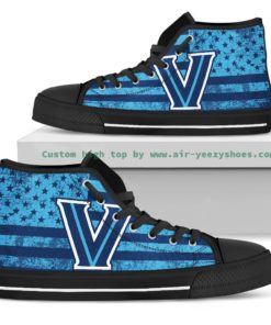NCAA Villanova Wildcats High Top Canvas Shoes