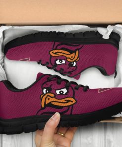 NCAA Virginia Tech Hokies Breathable Running Shoes - Sneakers