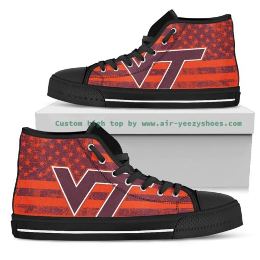 NCAA Virginia Tech Hokies High Top Shoes