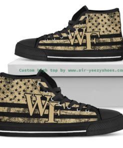 NCAA Wake Forest Demon Deacons High Top Shoes