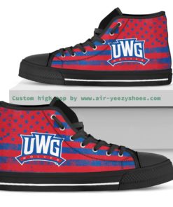 NCAA West Georgia Wolves High Top Shoes