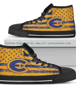 NCAA Wisconsin Eau Claire Blugolds High Top Shoes