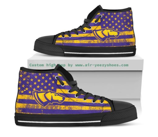 NCAA Wisconsin-Stevens Point Pointers Canvas High Top Shoes
