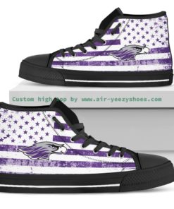 NCAA Wisconsin-Whitewater Warhawks High Top Shoes