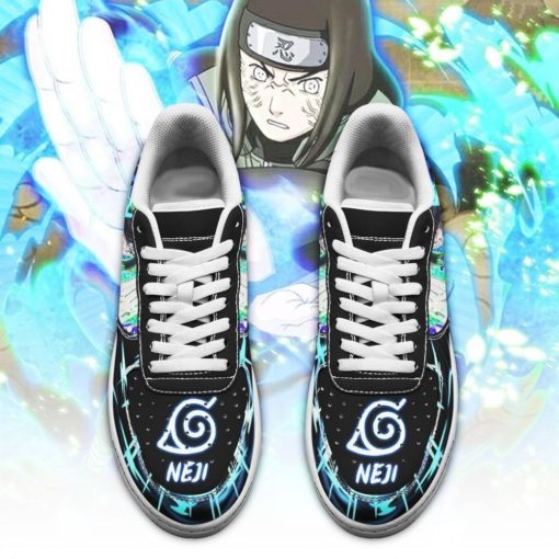 Neji Hyuga Sneakers Custom Naruto Air Force Shoes