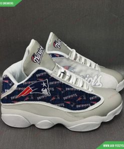 New England Patriots Air JD13 Custom Sneakers 7
