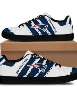 New England Patriots Custom Stan Smith Shoes