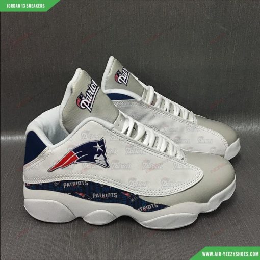 New England Patriots Football Air JD13 Custom Sneakers