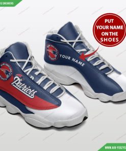 New England Patriots Personalized Air JD13 Shoes