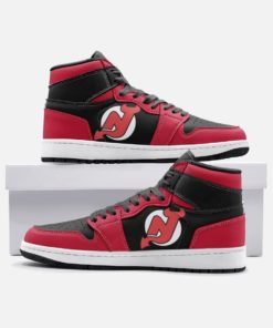 New Jersey Devils Jordan 1 Shoes – Custom New Jersey Devils Sneakers