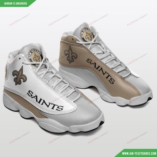 New Orleans Saint Football Air JD13 Custom Sneakers