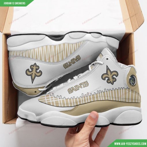 New Orleans Saints Air Jordan 13 Sneakers 4