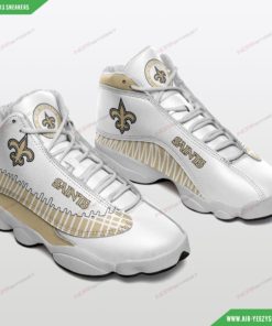 New Orleans Saints Air Jordan 13 Sneakers 4