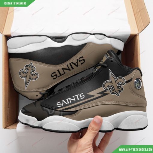 New Orleans Saints Air Jordan 13 Sneakers 6