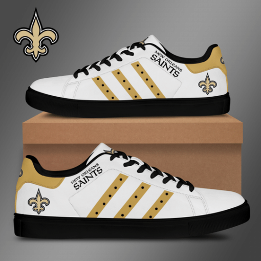 New Orleans Saints Custom Stan Smith Shoes