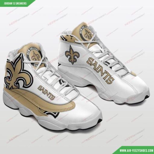 New Orleans Saints Football Air JD13 Shoes