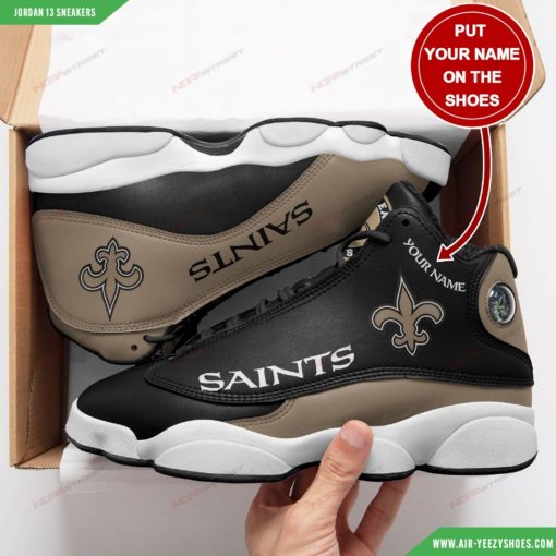 New Orleans Saints Football Personalized Air JD13 Shoes
