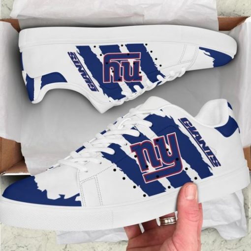 New York Giants Custom Stan Smith Sneakers