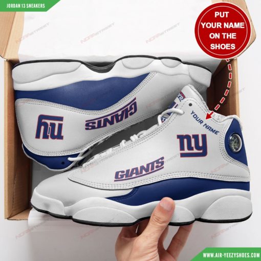 New York Giants Personalized Air JD13 Custom Shoes