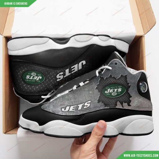 New York Jets Air Jordan 13 Custom Sneakers