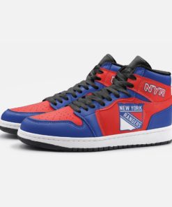 New York Rangers Hockey Team Sneakers – Custom New York Rangers JD 1 High