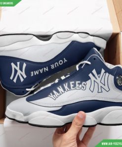 New York Yankees Personalized Air JD13 Custom Shoes