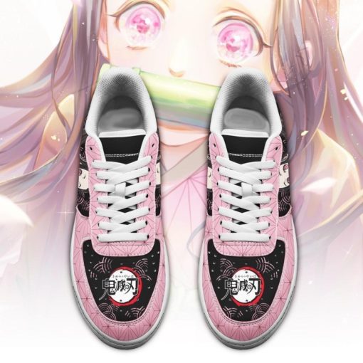 Nezuko Sneakers Custom Demon Slayer Air Force Shoes