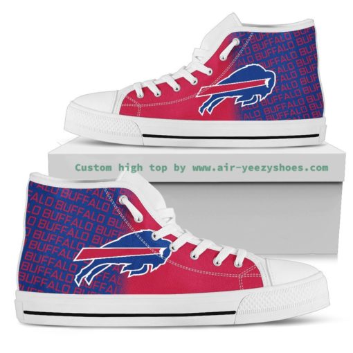 NFL Buffalo Bills High Top Shoes