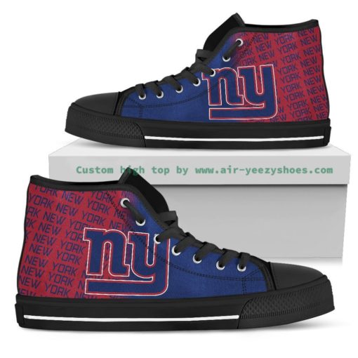 NFL New York Giants High Top Shoes