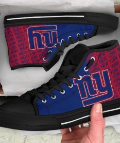 NFL New York Giants High Top Shoes