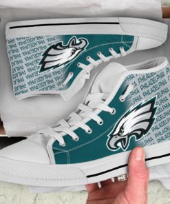 NFL Philadelphia Eagles Canvas High Top Shoes