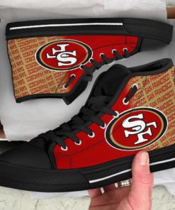 NFL San Francisco 49ers High Top Shoes