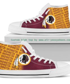 NFL Washington Redskins High Top Canvas Shoes