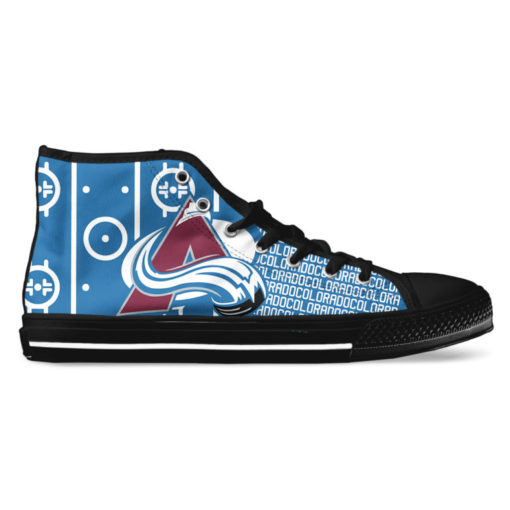 NHL Colorado Avalanche High Top Shoes
