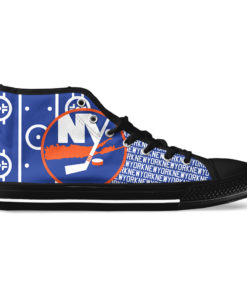 NHL New York Islanders High Top Shoes