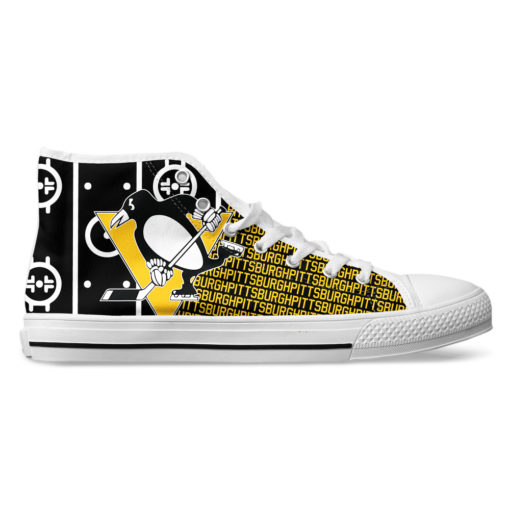 NHL Pittsburgh Penguins High Top Shoes
