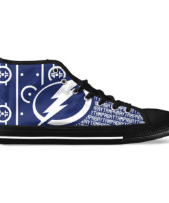 NHL Tampa Bay Lightning High Top Shoes