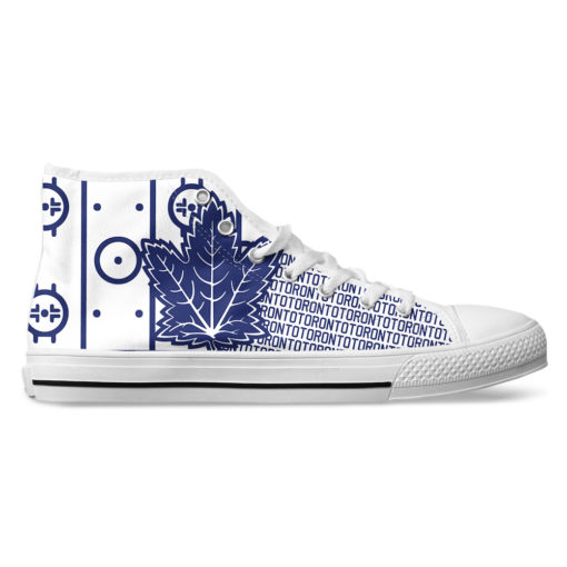 NHL Toronto Maple Leafs Canvas High Top Shoes