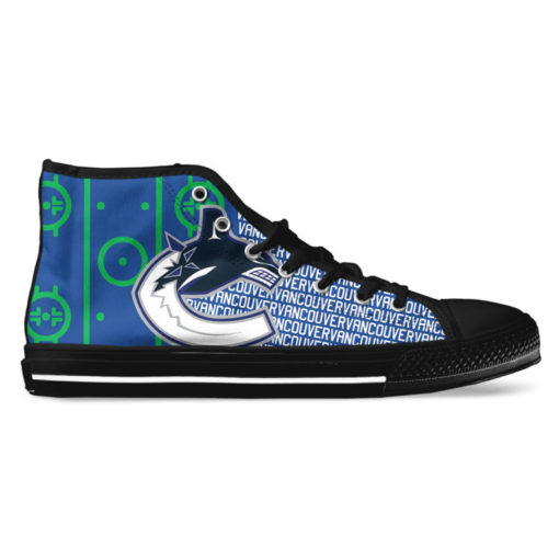 NHL Vancouver Canucks High Top Shoes